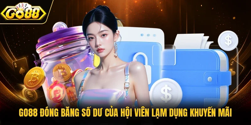 Go88 đóng băng số dư của hội viên lạm dụng khuyến mãi