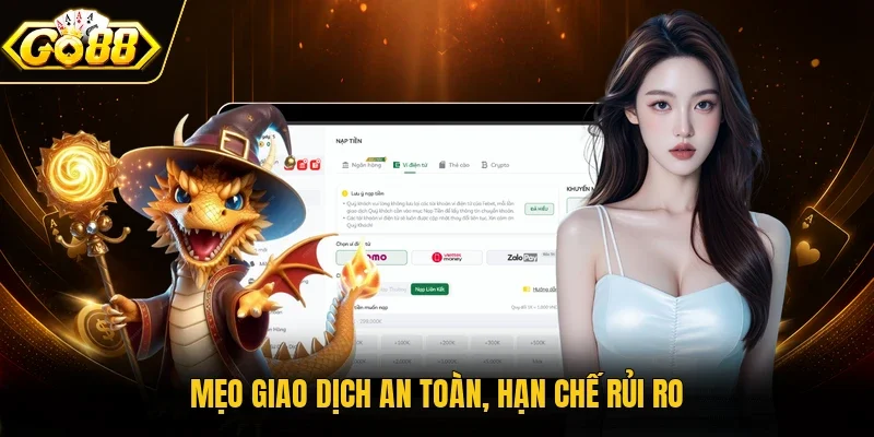 Mẹo giao dịch an toàn, hạn chế rủi ro